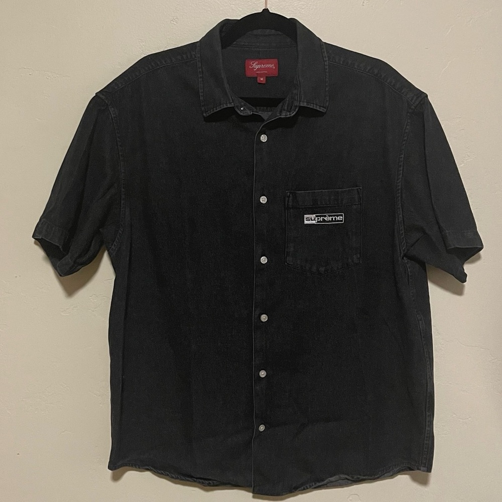 Supreme denim button up